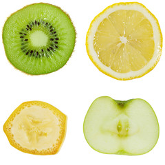 Fototapeta premium Collection of vegetables on isolated background