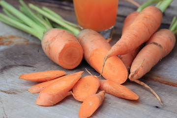 fresh carrot juice