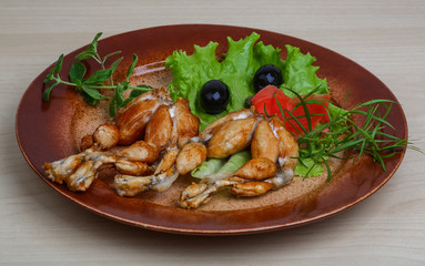 Roasted Frog legs