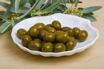 Green olives