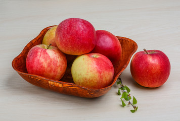 Few apples