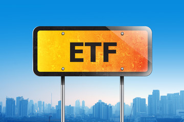 etf on traffic sign
