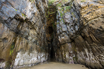 Fototapeta na wymiar Cathedral Caves, Catlins, South Island,New Zealand