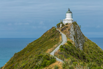 Fototapeta na wymiar lighthouse at Nugget Point New Zealand