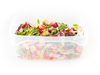 market package for mixed salad