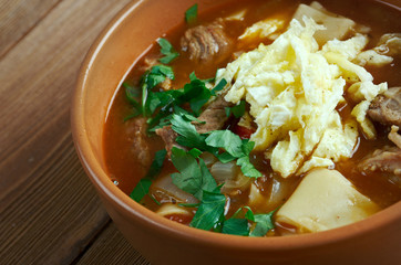 Mampar Uighur soup