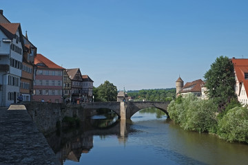 Henkersbrücke in Schwäbisch Hall