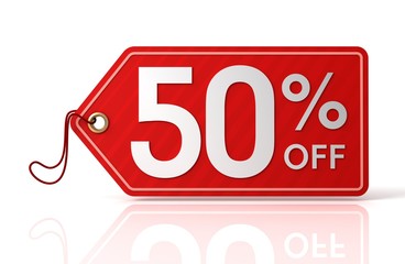 fifty percent off sale