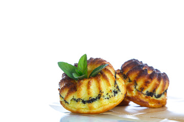 muffin with cheese stuffing poppy