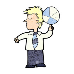 cartoon school boy with ball