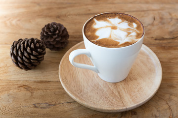 Cup of cappuccino