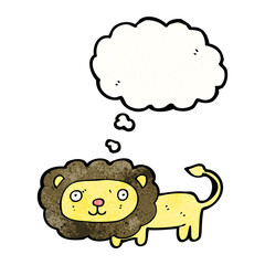 cartoon lion