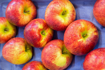 Apples in fresh market