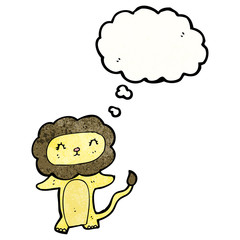 cartoon lion