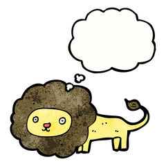 cartoon lion