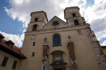 The Benedictine Abbey in Tyniec (Poland)