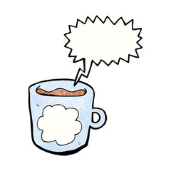 coffee cup cartoon