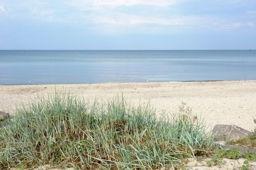Fototapeta na wymiar Deserted Beach