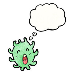funny cartoon germ