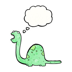 cartoon friendly dinosaur