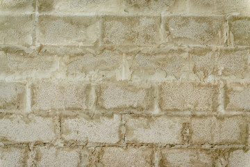 Texture. Brick. Wall. A background with attritions and cracks