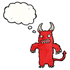 hairy monster cartoon