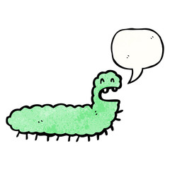 cartoon caterpillar