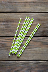 Cocktail tubes on the boards