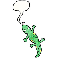 cartoon lizard