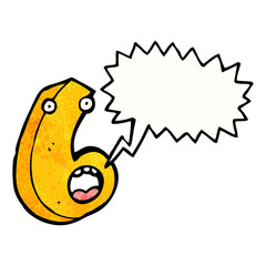 cartoon number six