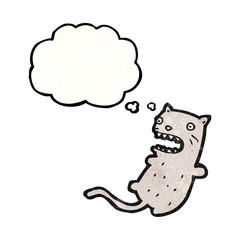 funny cartoon cat (raster version)