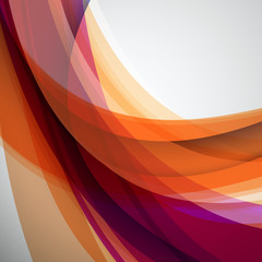 Abstract Vector Colorful Futuristic Wave Background. EPS10