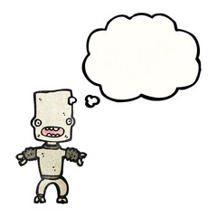 cartoon robot