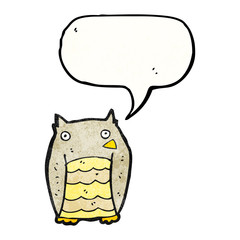 cartoon owl