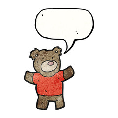 cartoon teddy bear