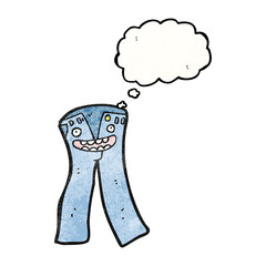 cartoon jeans