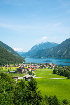 Achensee, Austria / Alpine lake in Tyrol, Austria