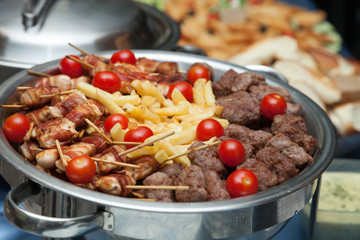 banquet table
