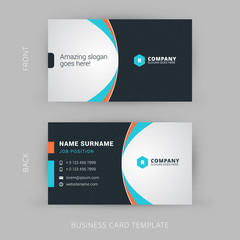Creative and Clean Vector Business Card Template