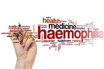 Haemophilia word cloud