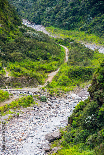 Springs And Nature Of Banos De Agua Santa Baths Of Holy - 