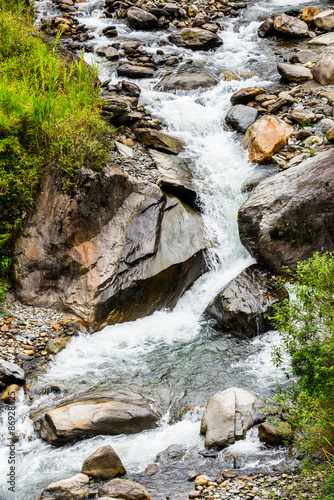 Springs And Nature Of Banos De Agua Santa Baths Of Holy - 