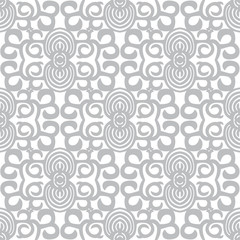 Fototapeta premium Beautiful print seamless monochrome pattern.