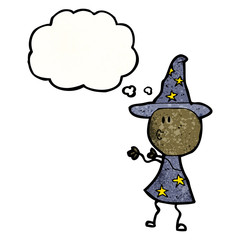 cartoon wizard
