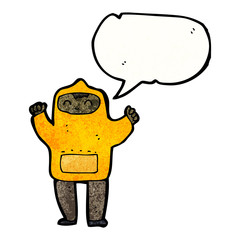 cartoon boy in hooded sweatshirt