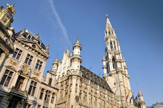 The townhall of Brussels (Belgium)