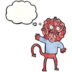 gross monster cartoon