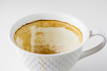 Empty coffee cup