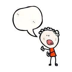 cartoon complaining woman