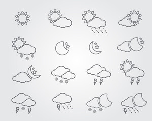 weather icon set